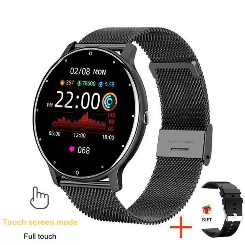 

2026 Smart Watch Ladies Bracelet Sports Fitness Watch Waterproof Bluetooth For Android iOS Smart watch Female Full Touch Screen