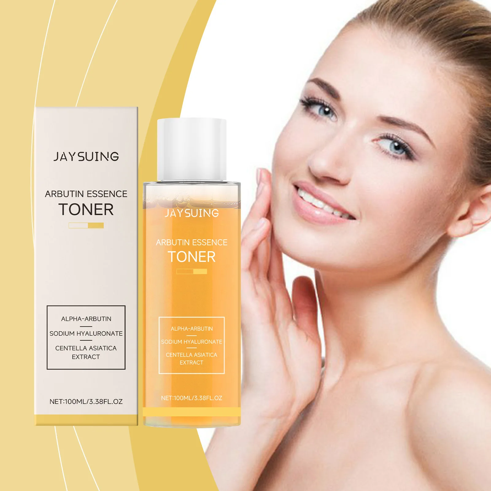 

JAYSUING Arbutin Toner Gently Nourishes The Skin Refreshing and Non-greasy Moisturizing Soothing Toner Soft and Smooth Skin