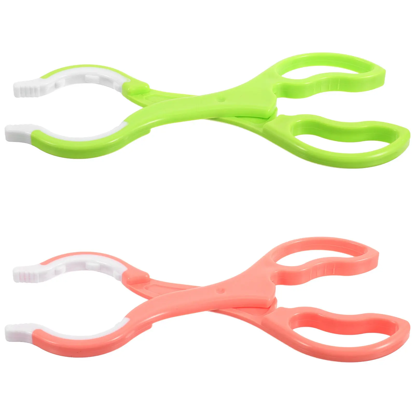 

2Pcs Lightweight PP Feeding Bottle Clamp Anti-Scalding Baby Bottle Tongs for Sterilizing Bottles Pacifiers Tableware Detachable