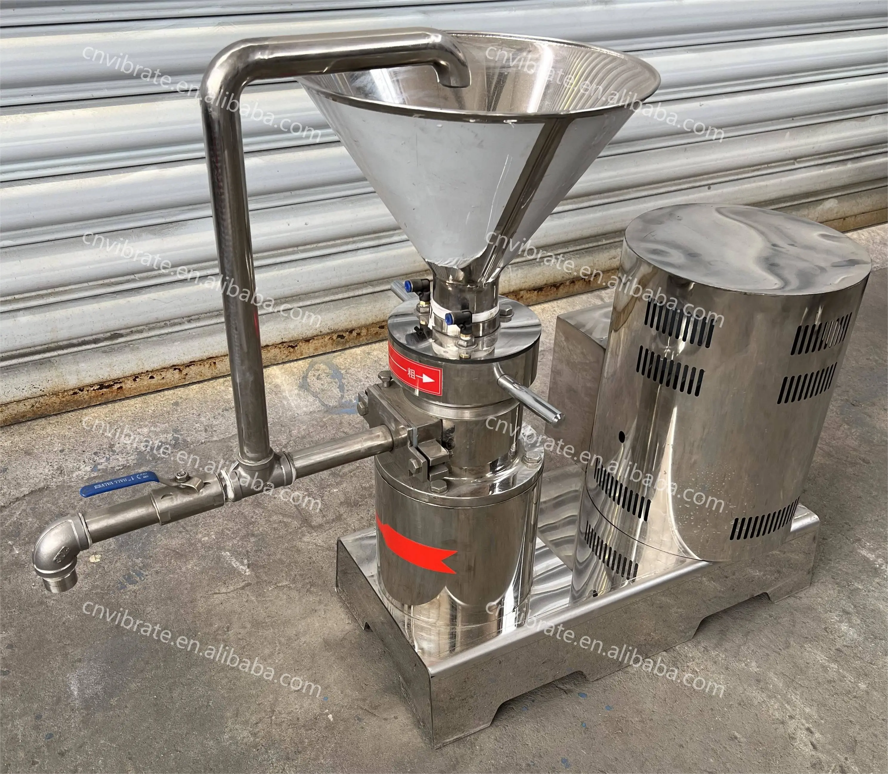 آلة صنع مطاحن معجون الفول السوداني آلة طحن VBJX الشركة المصنعة الصناعية مطحنة الغروانية طاحونة الطحينة