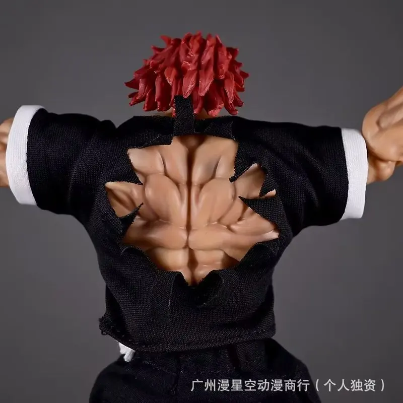 Baki Yuujiro Hanma "la criatura más fuerte en la tierra" colección de figuras de acción de combate fuerte adornos periféricos de animé regalos