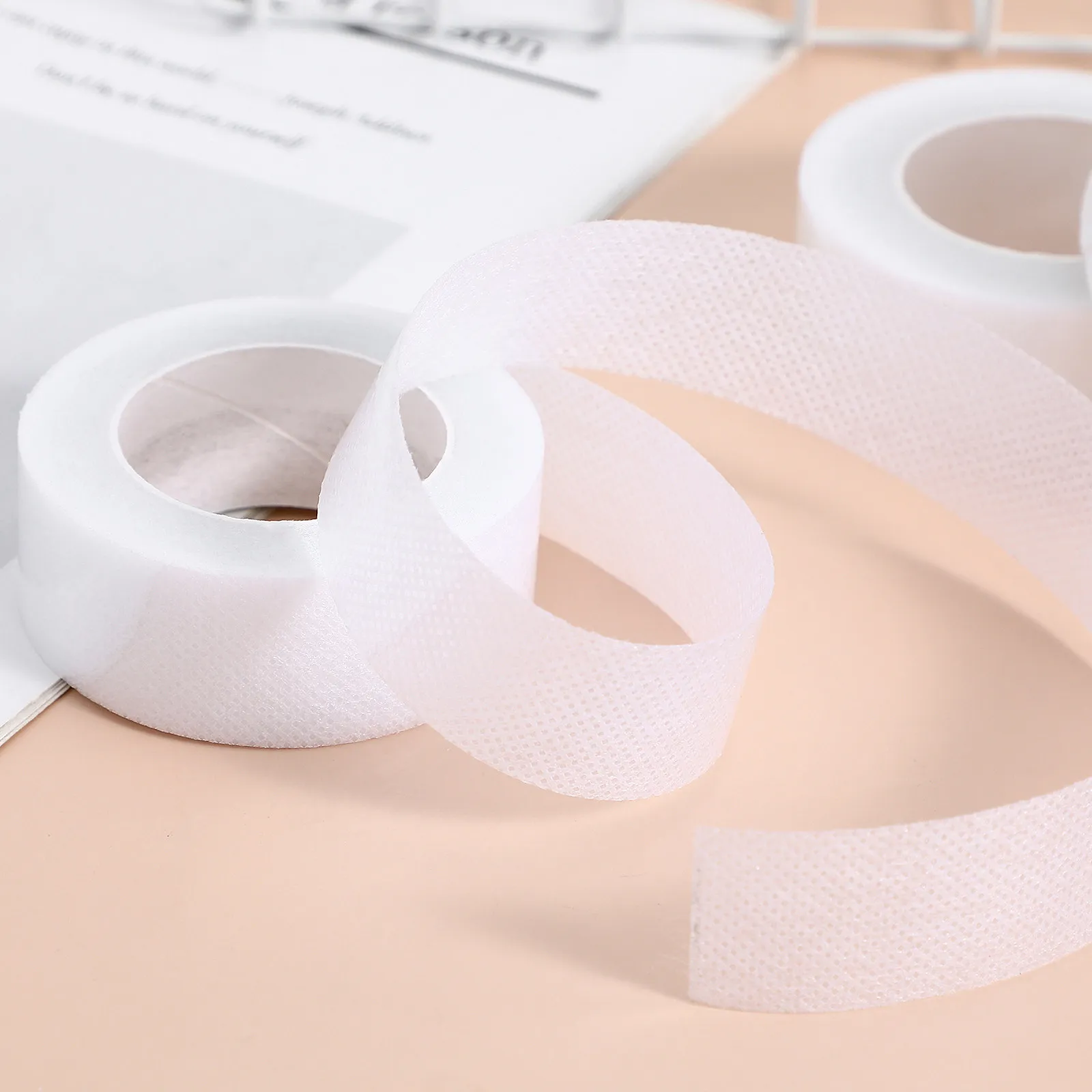 6 Rolls Daily Use Sweat Pad Collar Absorption Liner Breathable Invisible Protector for Neck Sleeve Hat Cap Sweat Drip Prevention