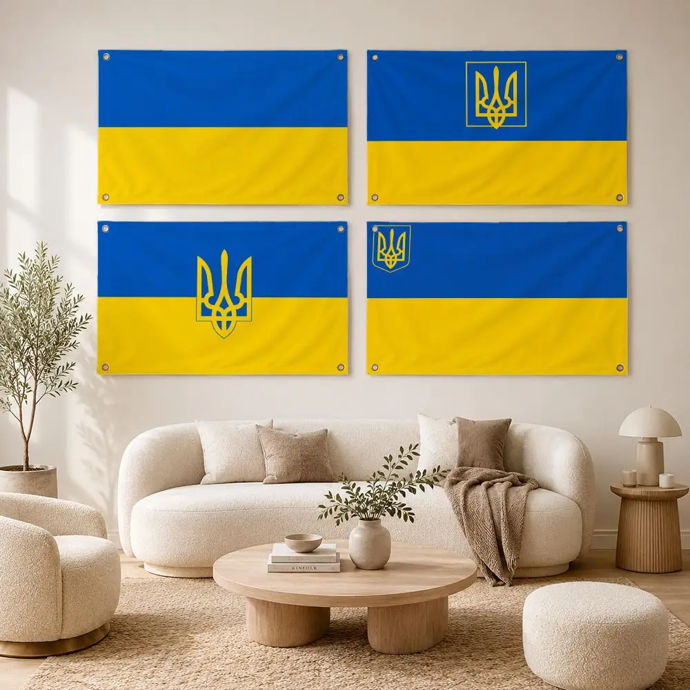 Symbol Flag of Ukraine Flags flag For Decoration Outdoor Picnic Hanging Home Camping Party Banner