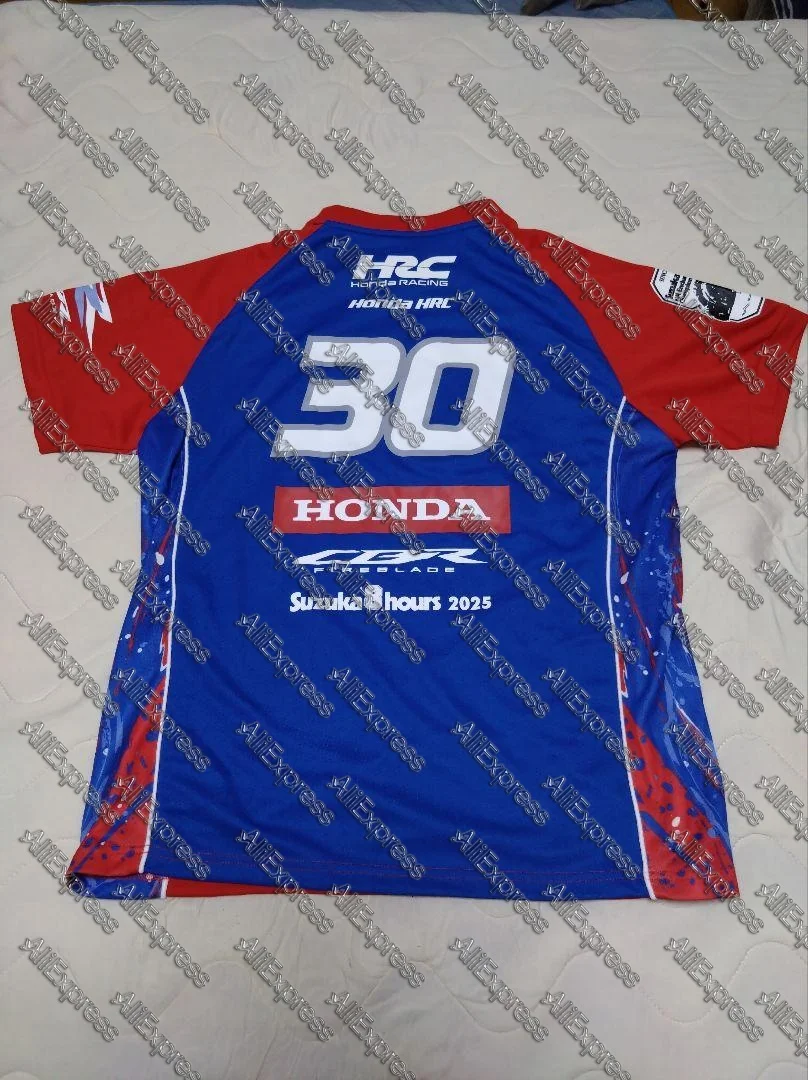 

Men And Women Honda Riding T-shirt Tops Off-Road Motorcycle Riding T-Shirt Fast Drying Breathable Short Sleeve Sport T-shirt