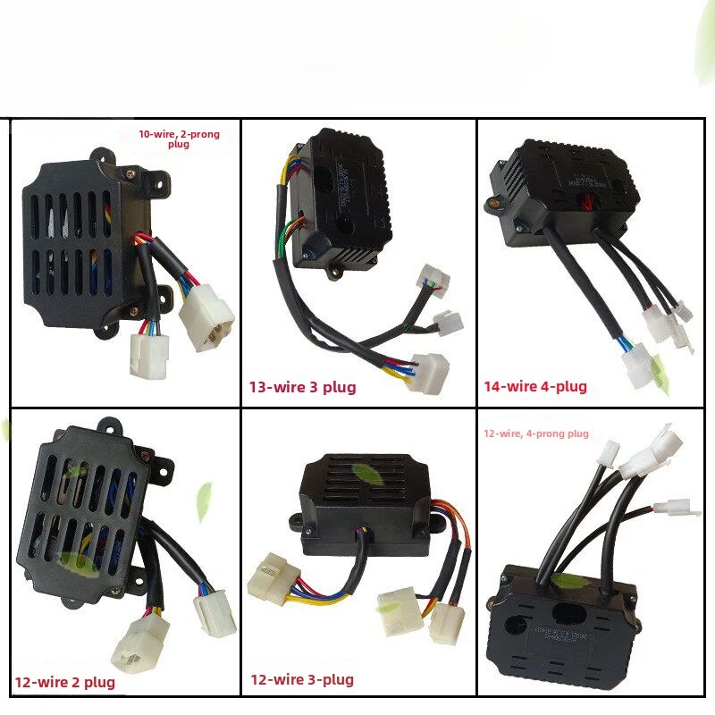 XMSJ AVR Automatic Voltage Regulator Module for 186F 188F Diesel Generator Welding Dual-Purpose Machine 5KW 6KW 6.5KW Stabilizer