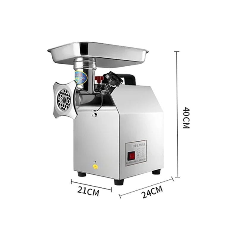 Heay Meat Minr Grinder Max ful Home Por Sausage Stuffer Meat Minr Food Prossor HW-12