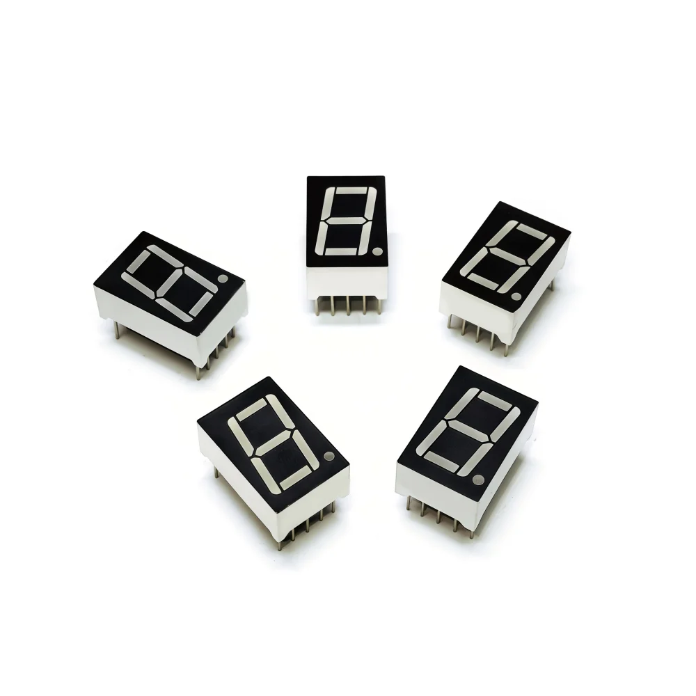 10PCS 0.56-inch 1-digit digital tube 12.6mmX19mm digital display screen 