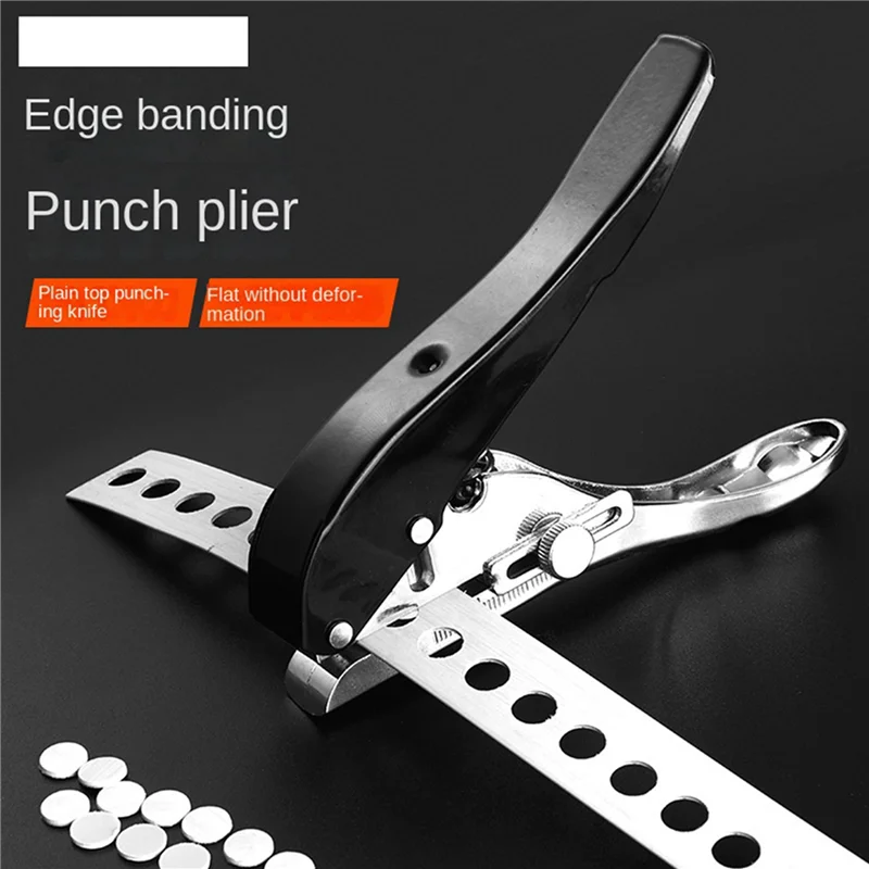 

A64K 5X Screw Covers Hole Punch 8Mm Aperture Round Punch Pliers Credit Photo Card Corner Round Puncher Plier Paper Cutter