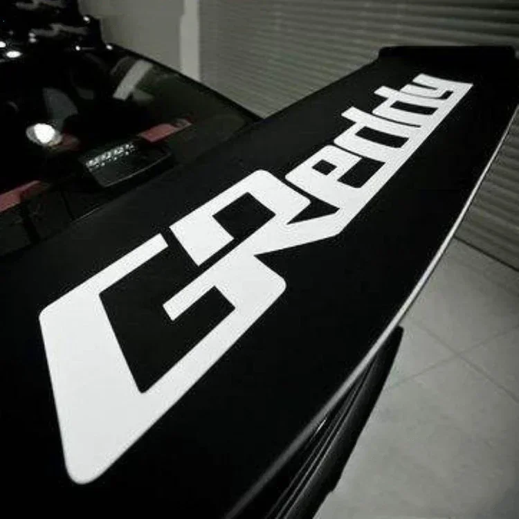 Car Sticker Vinyl Sponsor Auto Body Window Rear Wing  Decals for Japan JDM Power Accessory Sponsor Greddy waterproof