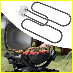 Elemento calefactor para parrilla de barbacoa para parrillas Weber 66631/65621 80342 80343 65620 Q140 Q1400 230V 2200W accesorios de repuesto enchufe europeo