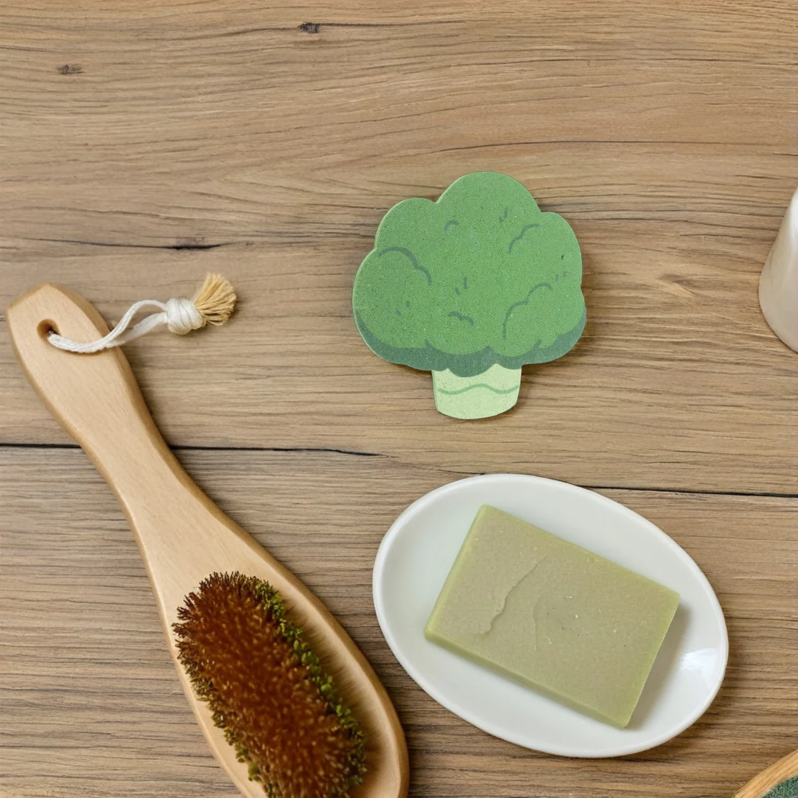 

5Pcs Bath Scrubber Wood Pulp Soft Sponge Gentle Exfoliating Shower Back Washer Body Wash Sponge Quick Dry Body Clean Mitts