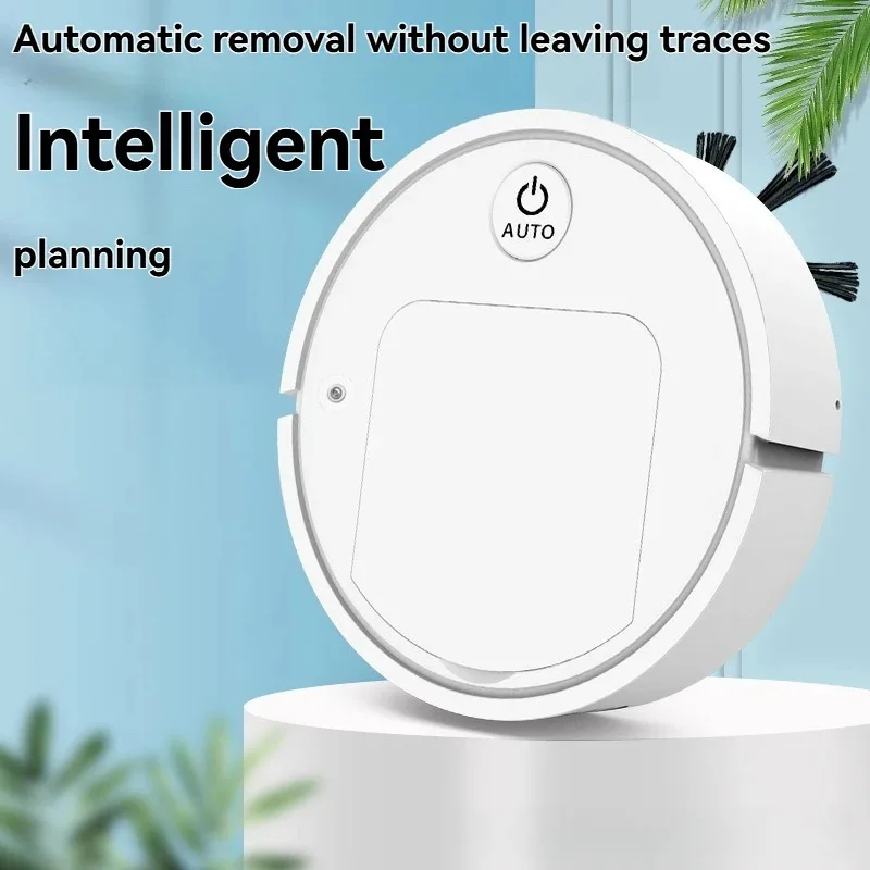 Semprotan pemurni udara laci meja serbaguna empat-dalam-satu, pelembab, peralatan rumah tangga kecil pintar, penyedot debu, robot penyapu