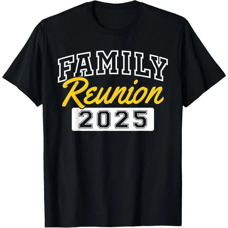 

Family Reunion 2025 T-Shirt, Custom Family Trip T-shirt, My Family Is My Team Matching Shirt, Personalized Funny Group Gift Tee