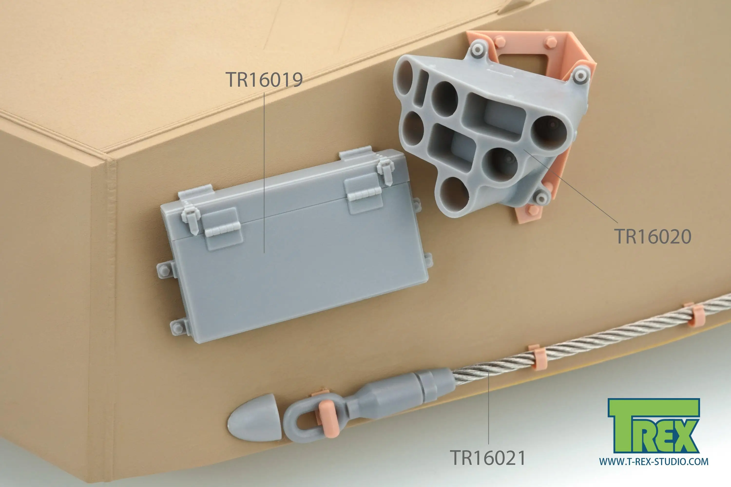 

T-REX 16020 1/16 запасная дымовая граната для современного американского рынка AFV