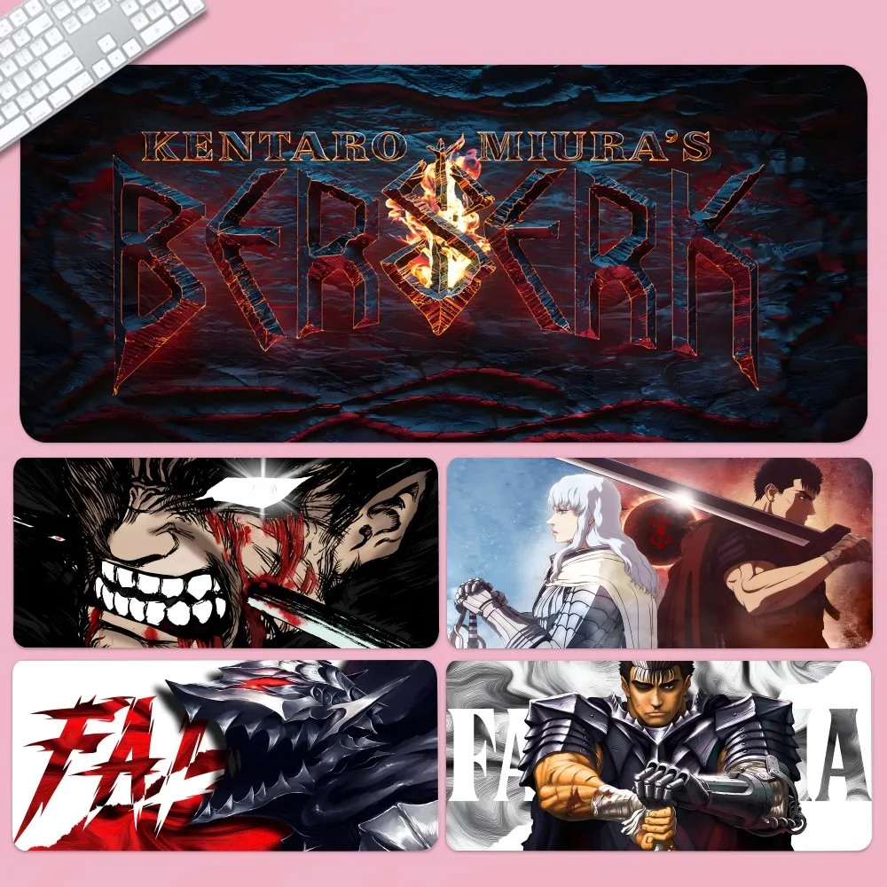 

B-BERSERK Mousepad Large Computer Gaming Accessories MousePads Desk Mats Anti-slip Laptop Soft Mouse Pad