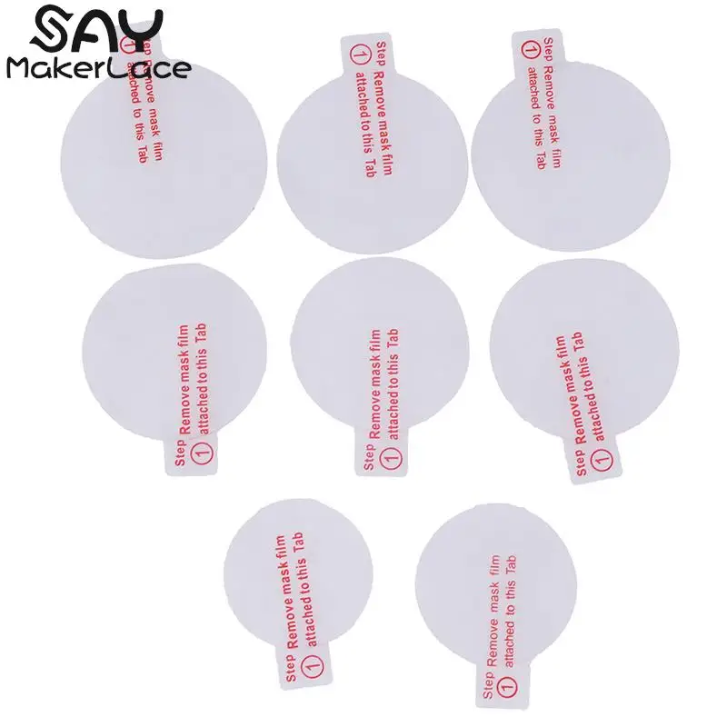 1PCS Tempered Glass Screen Protector for 28/30/34/35/36/37/38/40mm Smart Round Watch Screen Protector Film