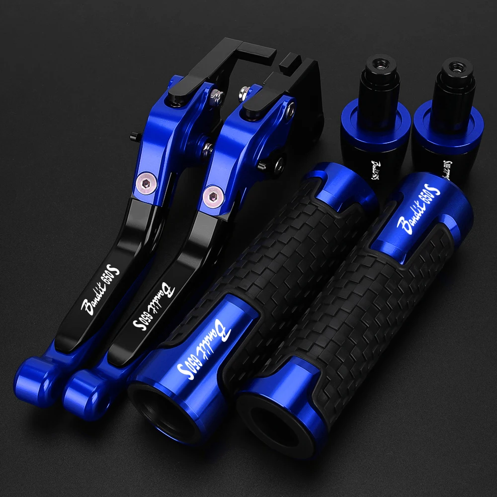 

For SUZUKI BANDIT650S BANDIT 650 S 650S 2015 Motorcycle Accessories Adjustable Brake Clutch Levers Handlebar Hand Grips End