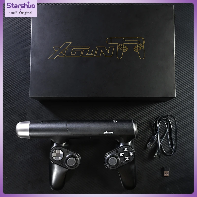 

Беспроводной Bluetooth USB-пистолет XGUN для стрельбы с датчиком движения, игровой контроллер, совместимый с Nintendo Switch/ПК/PS4 (версия для геймпада)