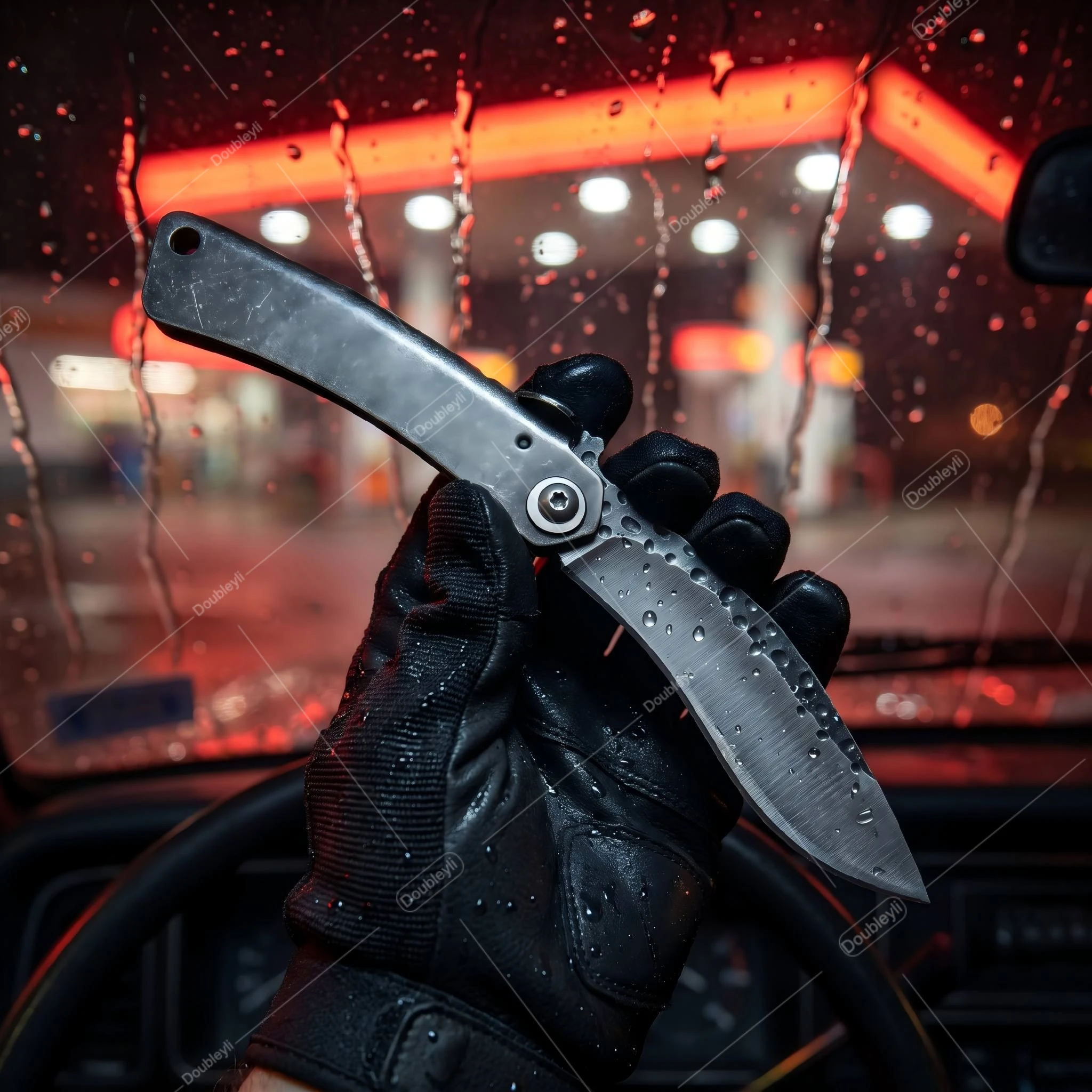 Every Day Carry Multi-purpose Folding Knife Practical Travel Adventure Cutting Knife - High-quality Higonokami Knife with Sheath