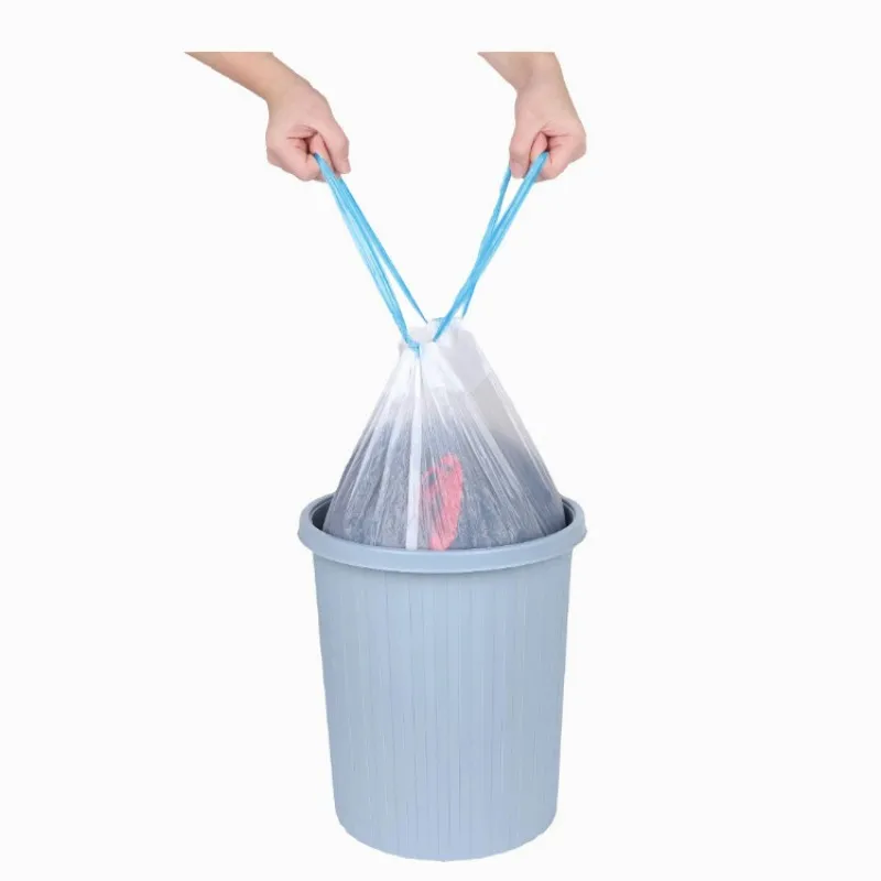 45x50 worek na śmieci do użytku domowego duża pogrubiona przenośna torba z białą plastikową torbą