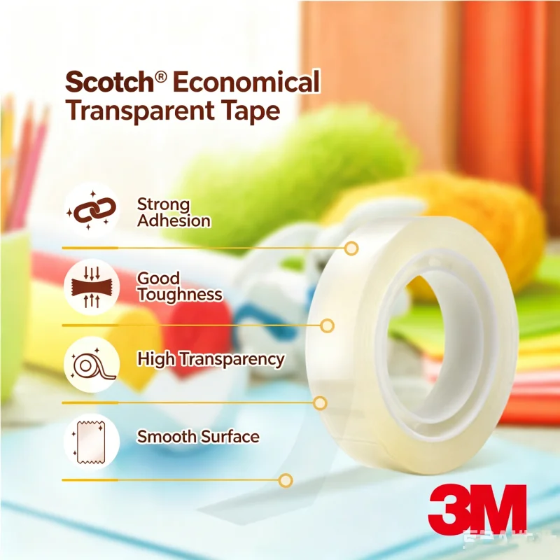 3M Scotch 500 Transparent Adhe - огляд і ціна Office Technologies