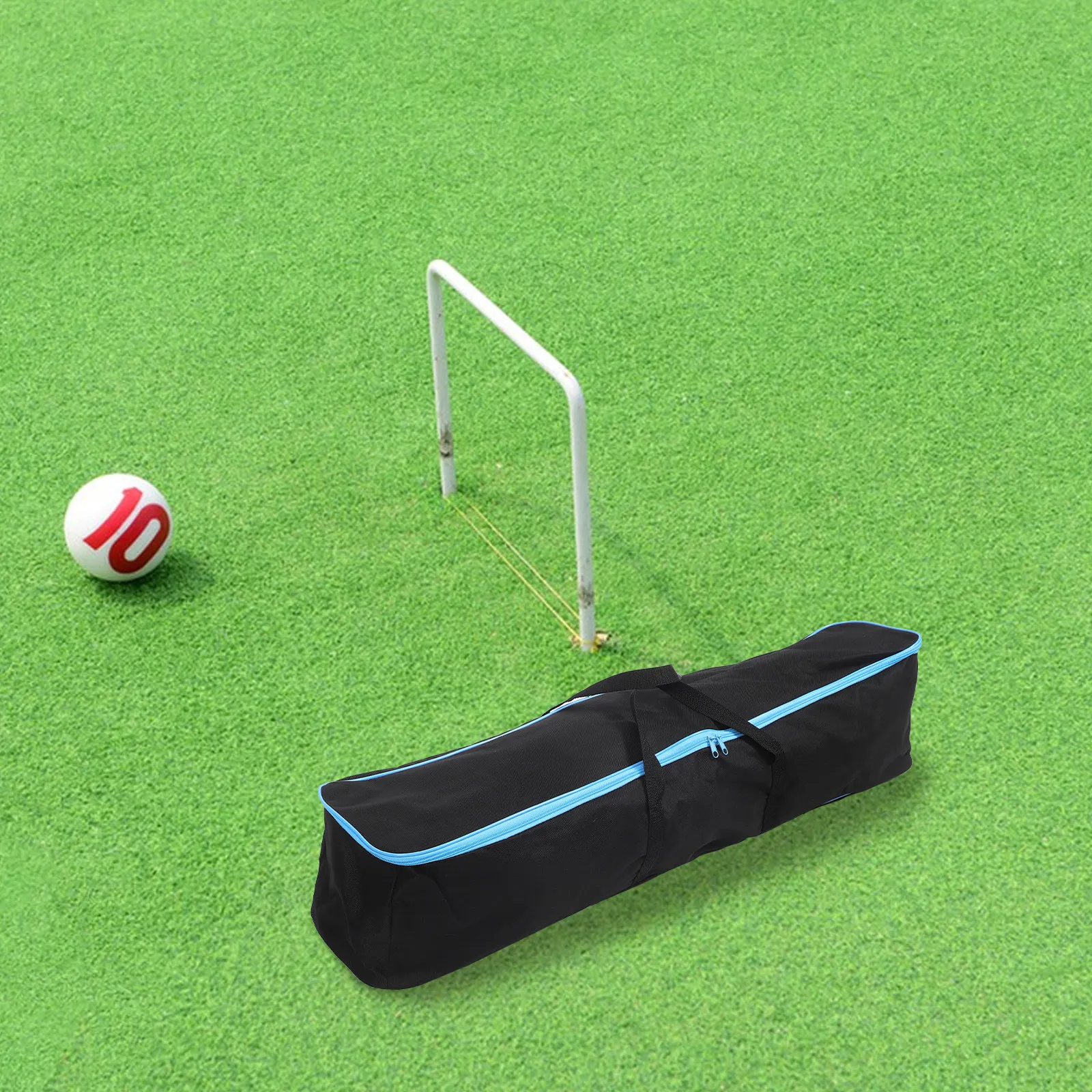 

Croquet Mallet Organizer Bag Oxford Cloth Wear-Resist Foldable Mallet Storage Pouch Adjustable Strap Portable Croquet Stick