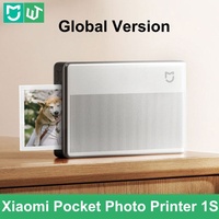Global Version Xiaomi Mijia Pocket Photo Printer 1S AR Photo Printing Multiple Color Pocket Portable Lightweight Shared Printing