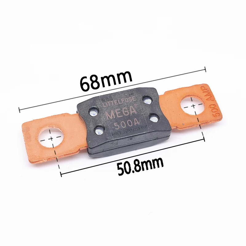 Littelfuse MEGA/298 Series Bolt-on Blade Fuse 400A 450A 500A 32V 0298400 .ZXH 0298450 .ZXH 0298500 .ZXH فتيل تلقائي عالي التيار #3