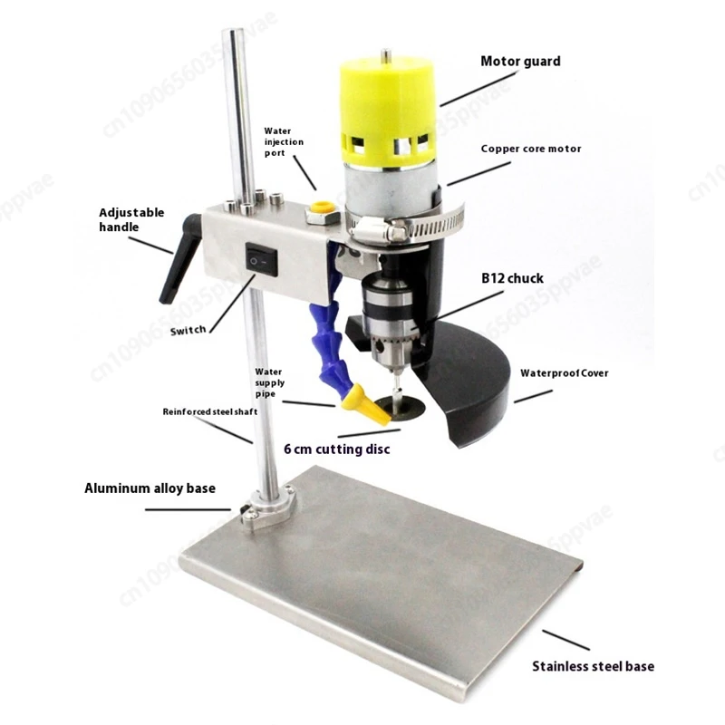 

Электрический станок для резки бутылок 3 в 1, стеклокерамический резак с шлифовальными наборами для сверления цветочного горшка, домашний проект «сделай сам»