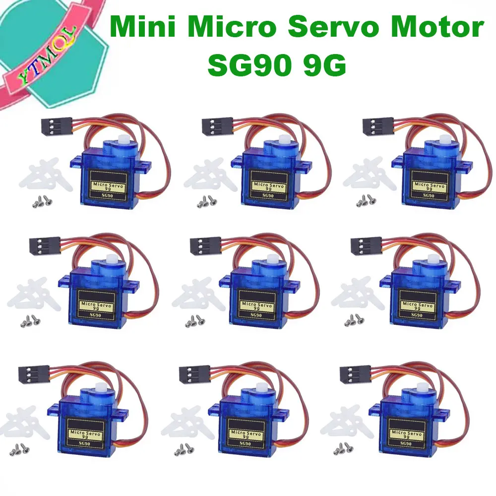 

1 шт. SG90 микро серводвигатель мини сервопривод SG90 9g комплект сервопривода для радиоуправляемого вертолета самолета автомобиля лодки робот рычаг/рука/прогулка