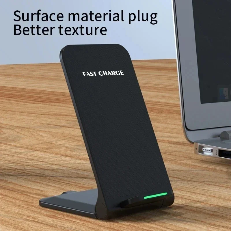 Station de charge sans fil pliable, support de téléphone, charge rapide, Samsung, Xiaomi, iPhone 15, 14, 13, 12 Pro Max, 11, 15W