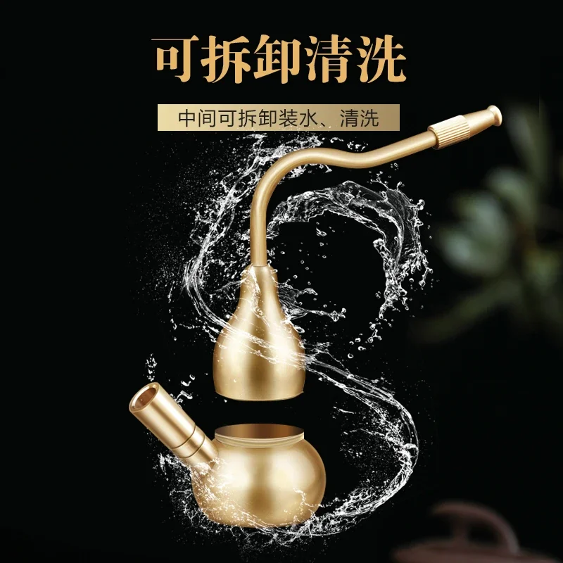 Brass gourd hookah