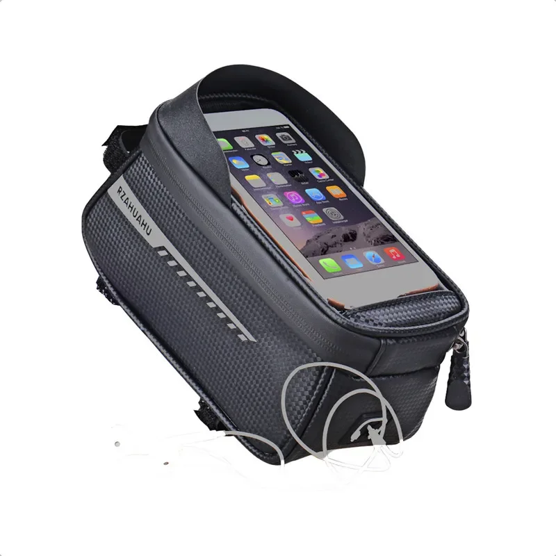 Fiets Voorbalk Tas Voorbuis Fietstas Fiets Waterdichte Telefoon Case Houder Touchscreen waterdichte Zadeltas Accessoires