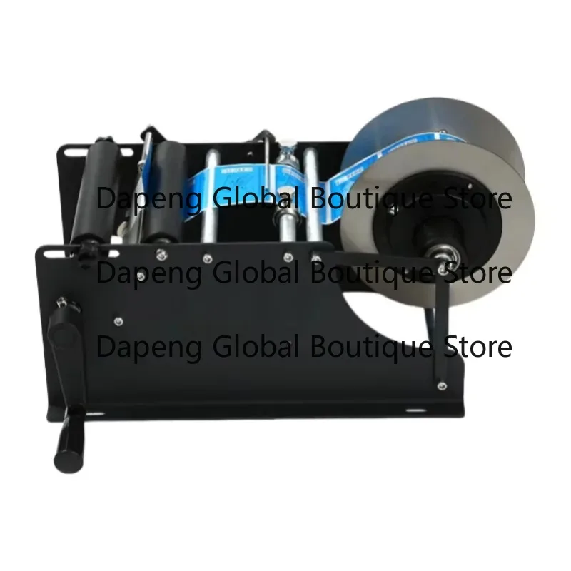 Round Cylindrical Bottle Automatic Sticker Labeling Equipment Container Surface Tag Attaching Machine