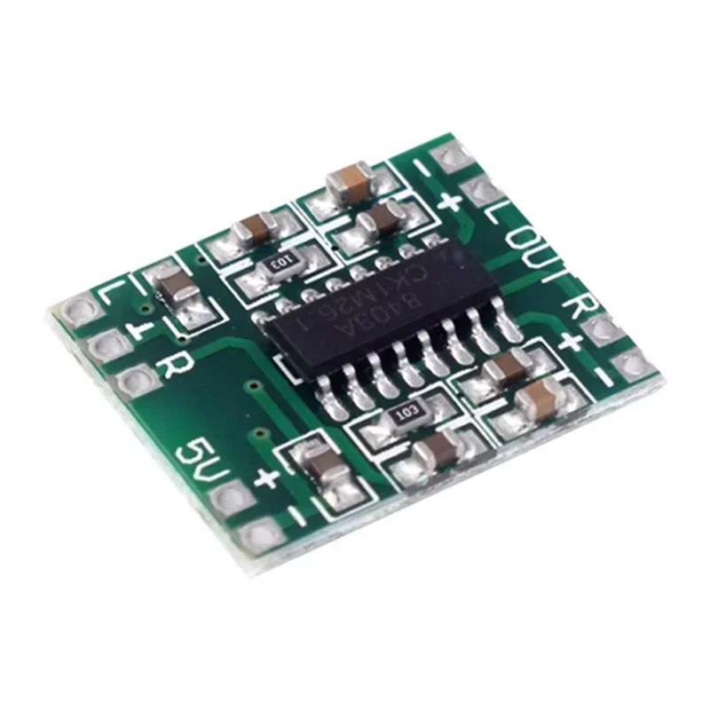 Original PAM8403 power amplifier board high efficiency 2.55V ultra-small digital power amplifier board 2*3W