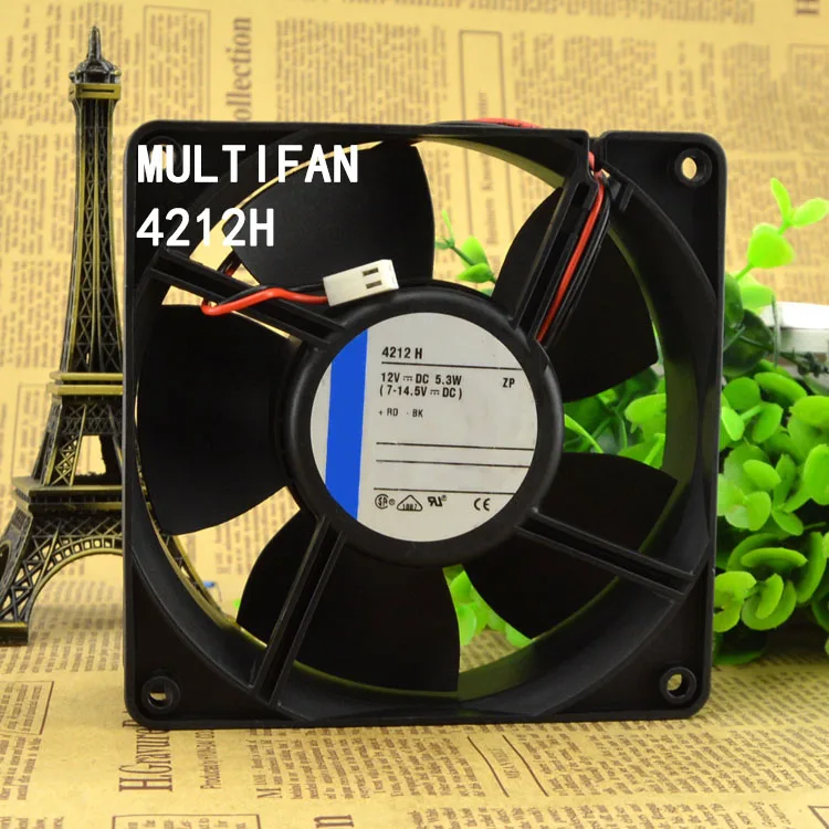 MULTIFAN 4212H 120X120X38MM 12V 5,3 W 12CM 2-проводной радиатор охлаждающий вентилятор