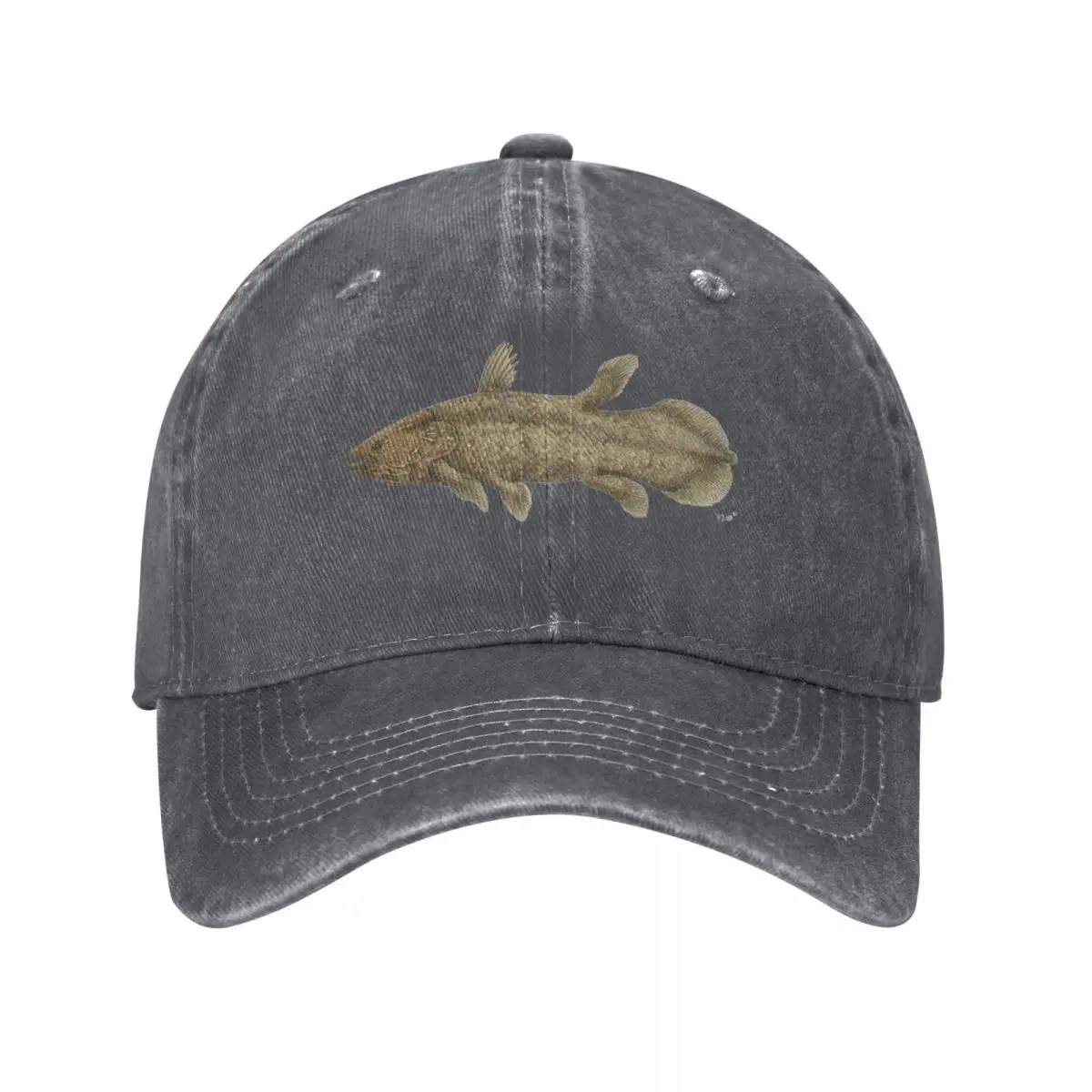 

Coelacanth Latimeria chalumnae Baseball Cap New In Hat Big Size Hat Women Beach Fashion Men's