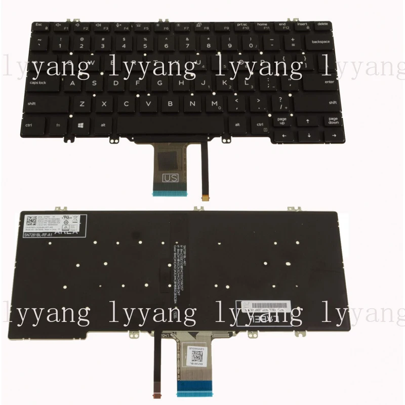 

f 2TR2K FOR DELL Latitude 7300 5300 2-in-1 Laptop Keyboard with Backlight