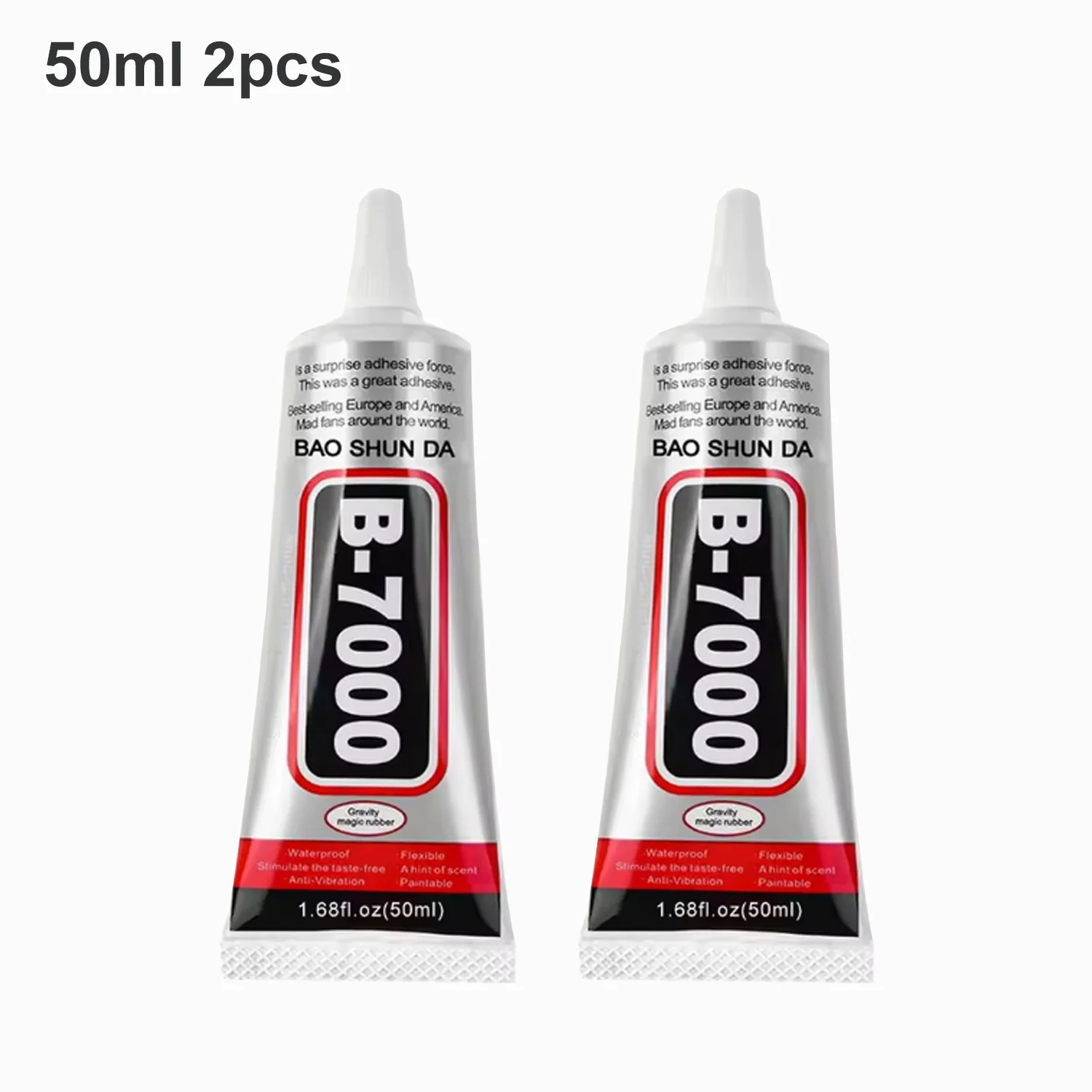 B7000 Klebstoff für Schmuck und Modeschmuck, DIY-Bastelarbeiten, Strasssteine, Reparatur von Handy-Touchscreens, Epoxidharz, Flüssig