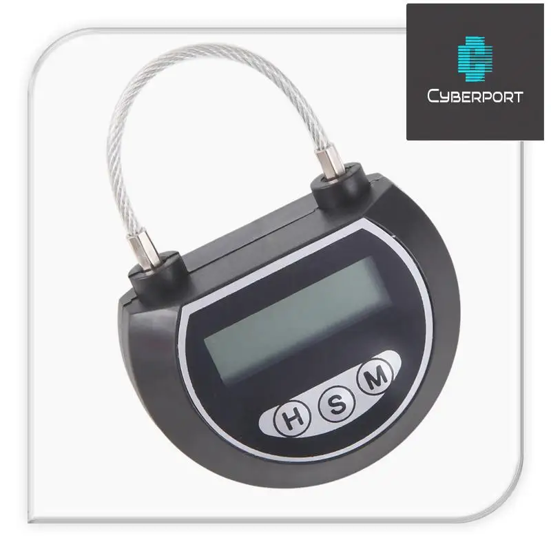 24 時間配達 4X 電子タイムロックタイマーロックコンテナ多機能タイムロックビンおもちゃ用ブラック