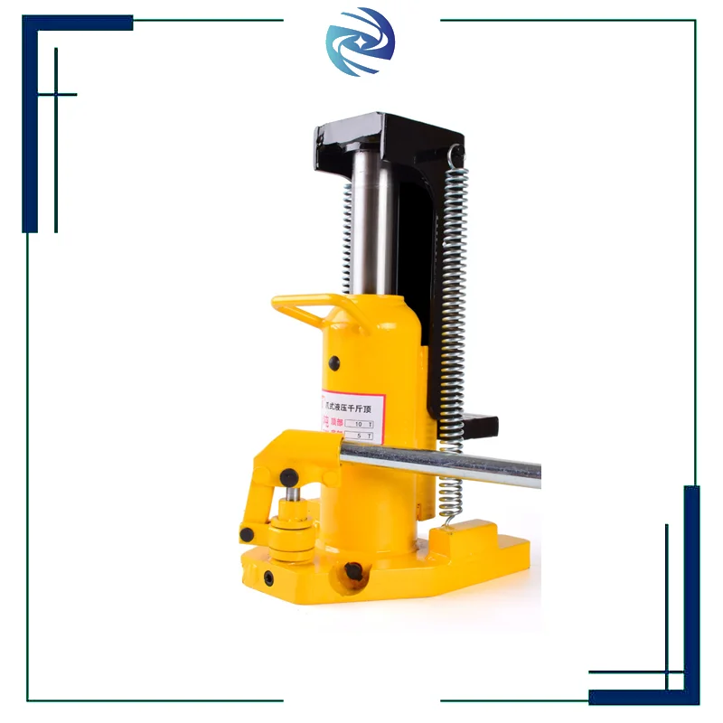 High Carbon Steel Effort Saving 5T Hydraulic Toe Jack Lift Clawype Hydraulic Toe Jack for Long-term Use