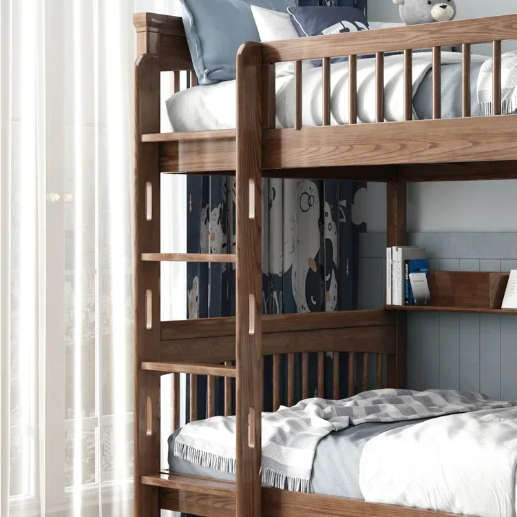 Nordic Solid Wood Height Bunk Bed Elevated Bed Bunk Bed