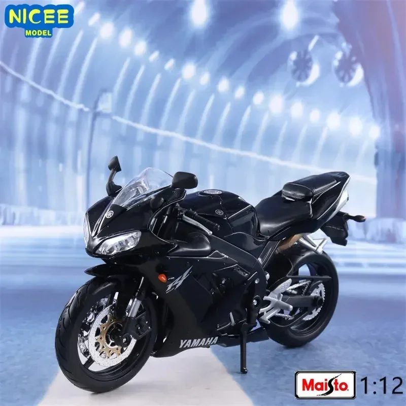 Maisto 1:12 YAMAHA YZF-R1 High Simulation Alloy Metal Toy Motorcycle Children's Toy Gift Collection B294