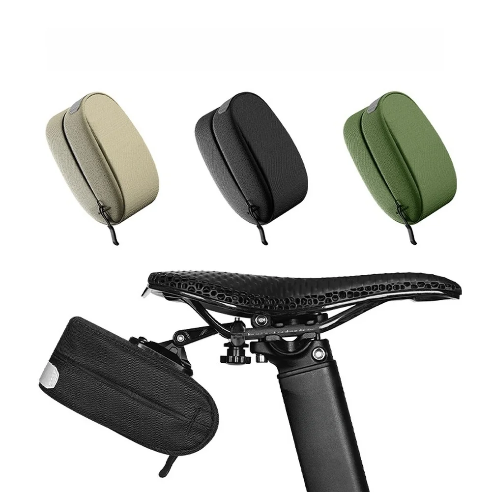 

Водонепроницаемая быстросъемная велосипедная седельная сумка 0 3 л со светоотражающей полосой, регулируемая многоугольная монтажная система для хранения велосипедов