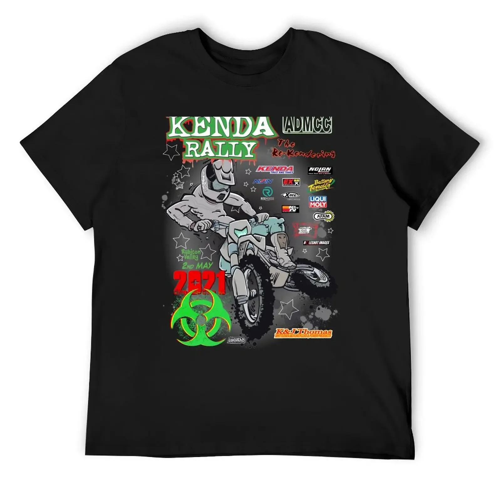 

Kenda Rally 2021 T-Shirt animal prinfor boys Man t-shirt graphic t shirts graphics mens graphic t-shirts pack