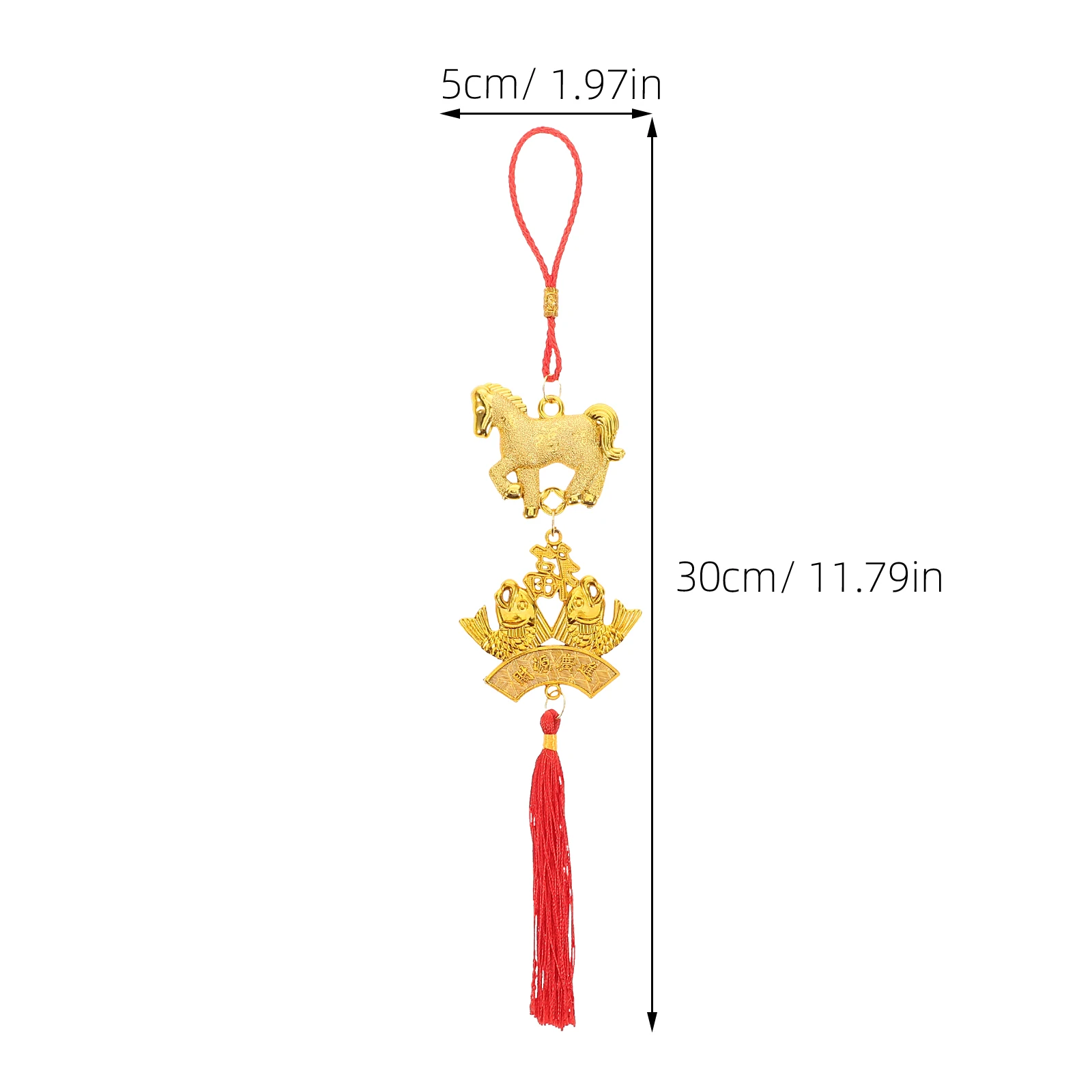 Рисунок 6 - подвесные подвески в китайском и Новом году лошади