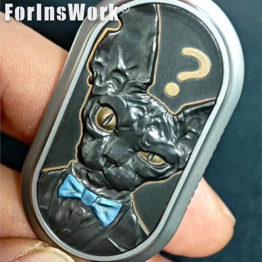 

Универсальный антистресс-слайдер TK EDC из циркония и нержавеющей стали, подвеска-пэч, игрушка-антистресс