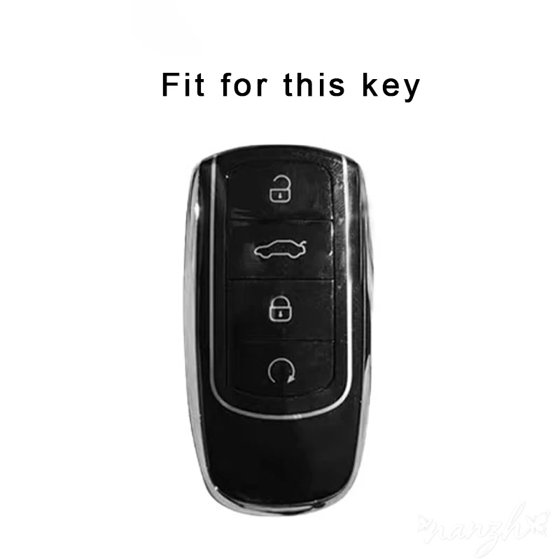 Car Key Case Cover Key Bag Accessories For Chery Jaecoo J7 J8 7 Tiggo 8plus 8 5 Plus Max Omoda 5 C5 Protector Shell Keychain
