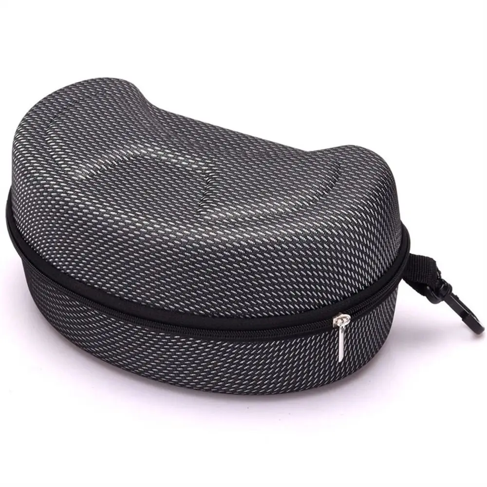 Accessories Glasses Bag Black Zipper EVA Skiing Goggles Box Ski Eyewear Case Sunglasses Carrying Case Snowboard Eyewear Case