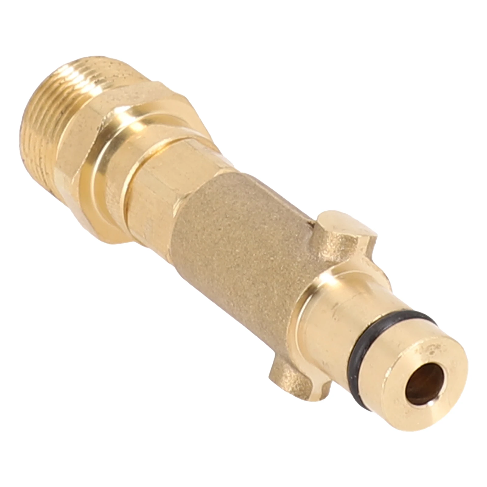 Bayonet Adapter with for m22 Male Thread in Brass for Nilfisk External Thread Pressure Washers and Quick Connect Accessories